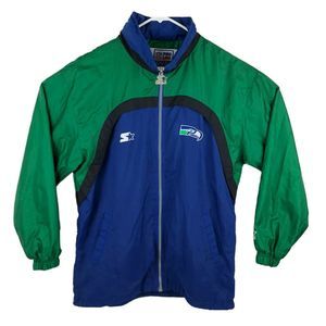 90s Starter Seattle Seahawks Windbreaker Jacket